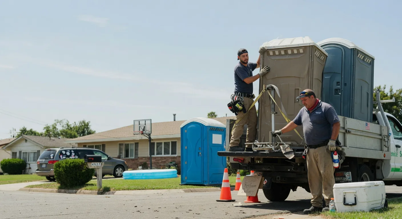 Porta Potty Rental in Amherst, TX near me